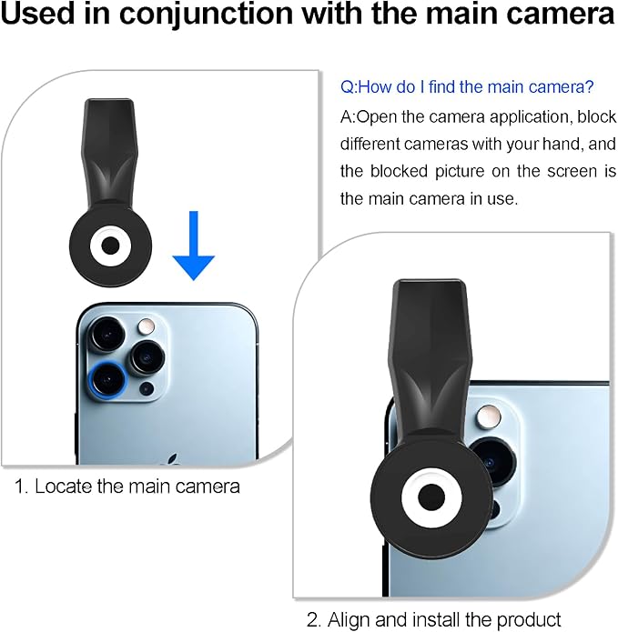 200° Fisheye Lens with 17mm Thread Universal Phone Lens Clip - Image 5