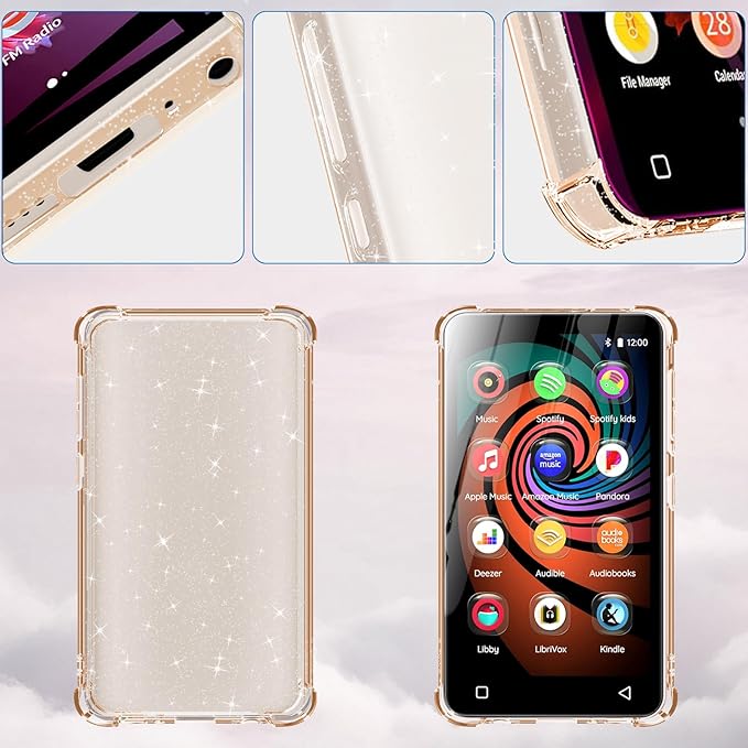 Case for innioasis G1 G3 Mp3 Player, TPU Clear Cover for Mp3 Player - Image 4