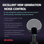 JUOPIEA XLR/USB Gaming Microphone Kit, Dynamic Mic - Image 2
