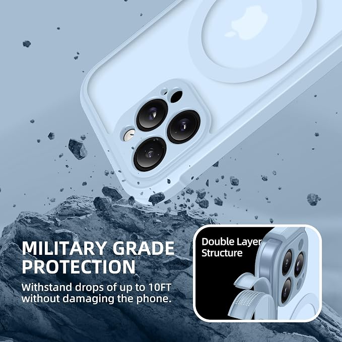 BERFY Magnetic for iPhone 13 Pro Max Case, Compatible - Image 7