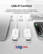 Belkin USB C to USB C Cable, 240W - Image 4