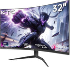 KTC 32Inch 240Hz Curved Gaming Monitor, 1000R VA, 4000:1 Contrast, Support by KTC
