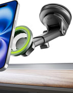 Bracketron MagSafe Car Mount, MagAlign Pro Extend Magnetic Phone Holder by Bracketron
