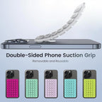 Silicone Double Sided Suction Phone Case Mount, Detachable Hands Free & Strong - Image 6