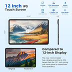 Tablet 12 inch Android 15 Tablets, 24GB（8+16）RAM+256 Storage, Android Tablet - Image 2