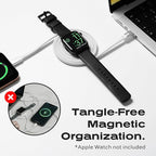 Statik MagStack Duo 2 in 1 USB C to USB C Cable Charging Station - Image 4