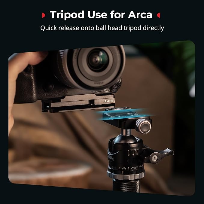 SmallRig Mount Plate for AirTag, Quick Release Camera Mount Baseplate for - Image 8