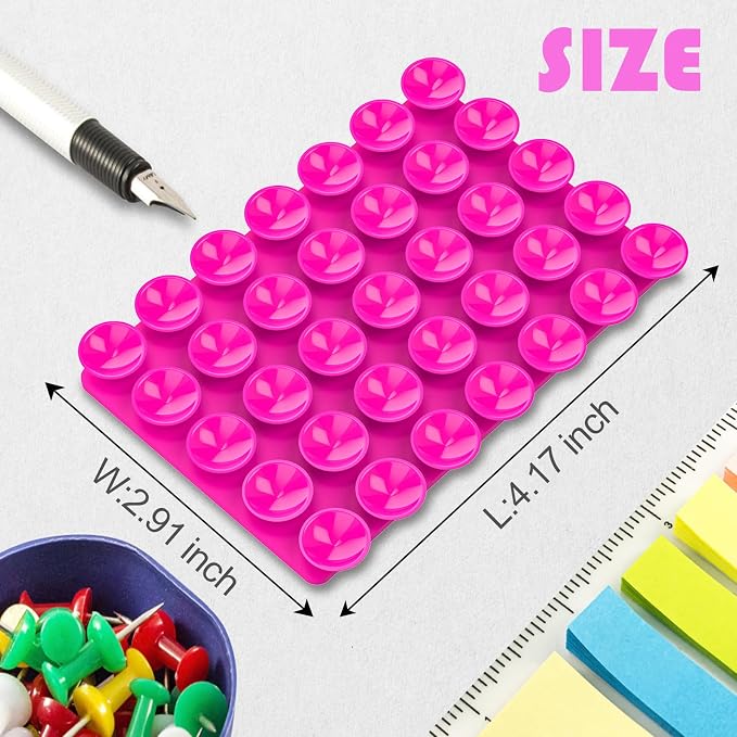 2024 Upgrade 2PCS Silicone Suction Cup Phone Case Adhesive Mount, Adhesive Grip - Image 3