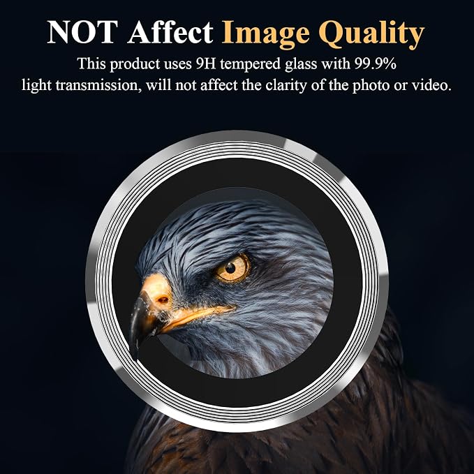 YWXTW Camera Lens Protector for Samsung Galaxy S24 / S23 / S23 Plus, 9H - Image 5