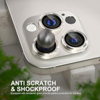 Choiche Compatible for iPhone 16 Pro/iPhone 16 Pro Max Camera Lens Protector - Image 3