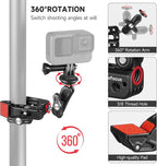 MINIFOCUS Super Clamp Camera Clamp Mount, 360° Ballhead Magic Arm - Image 3