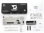 YUNZII YZ98 Gasket Mechanical Keyboard, 99 Key Hot Swappable BT5.0/2.4G/USB-C - Image 8