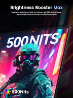 UPERFECT Portable Monitor 4K 120HZ QLED 17.3" | 0.1ms Gaming Monitor, 500 Nits - Image 6