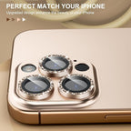 beuxece Compatible for iPhone 16 Pro/iPhone 16 Pro Max Camera Lens Protector - Image 4