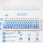 EPOMAKER x Aula F75 Gasket Mechanical Keyboard, 75% Wireless Hot Swappable - Image 3