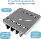 Adjustable Laptop Stand, 5 Slots, Aluminum Space-Saving, - Image 5