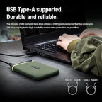 Transcend 2TB USB 3.1 Gen 1 StoreJet 25M3S SJ25M3S Rugged External Hard Drive - Image 6