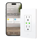 Eve Energy Outlet – Smart Outlet & Power Meter, App & Voice Control, No Bridge by Eve