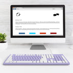 Computer Keyboard Wired, Plug Play USB Keyboard, Low Profile Chiclet Keys - Image 7