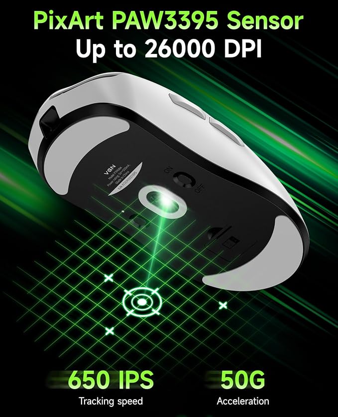 VGN F1 MOBA Wireless Gaming Mouse - Image 3