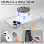 Magnetic Suction Cup Mount for MagSafe Case, Silicone Hands-Free Grip Holder - Image 5