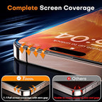 TOCOL for iPhone 16 Pro Privacy Screen Protector 6.3-Inch True 25°Anti Spy 9H+ - Image 5