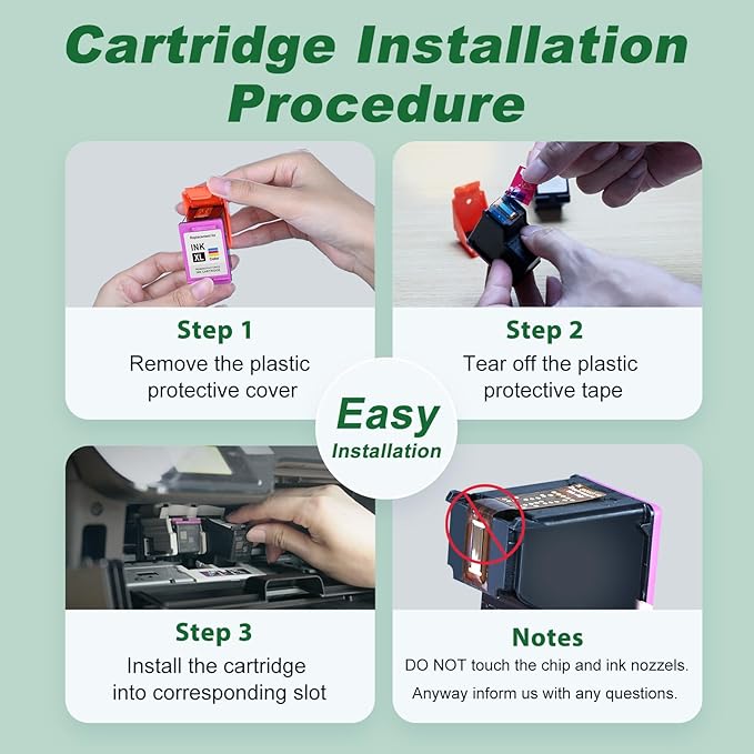 MYTONER 67 Ink Remanufactured Ink Cartridge Combo Pack Replacement - Image 5