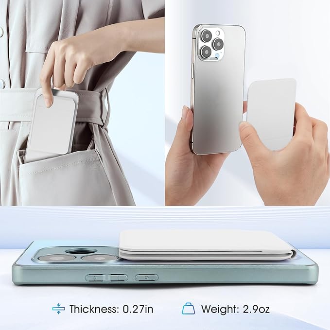Phone Stand, Foldable Magnetic Phone Tripod, Angle Adjustment & Strong Magnets - Image 5