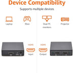 Amazon Basics HDMI Splitter 1 in 2 Out, 4K@30Hz - Image 3
