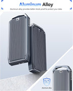ORICO USB4 40Gbps M.2 SSD Enclosure, Supports Up to 8TB M.2 NVMe SSDs, Finned - Image 8