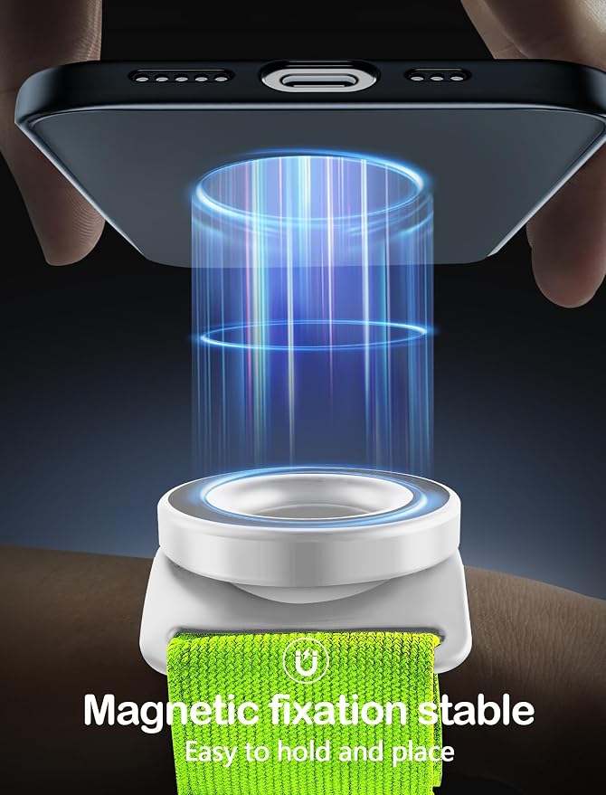 TOPGO Running Phone Holder for iPhone Magnetic Wrist Phone Holder, Magsafe - Image 3
