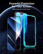 ESR 3 Pack for iPhone 16 Plus/iPhone 15 Plus Screen Protector, Full Coverage - Image 2