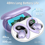 Wireless Earbud, 48H Running Wireless Earphones - Image 4
