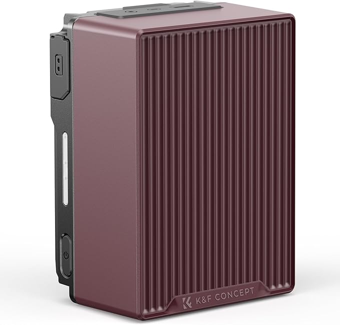 K&F CONCEPT V Mount Battery, 99Wh 6700mAh V-Mount Battery by KFCONCEPT