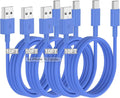 Car Carplay Cable for iPhone 16 15 Pro/Pro Max/Plus, 4 Pack 10FT USB A to USB C by Cabepow