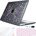 for 2025 2024 2023 2022 MacBook Air 13 inch Case M4 A3240 M3 A3113 M2 A2681 by HOHAIYOO