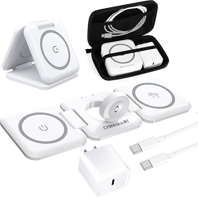3 in 1 Apple Charging Station for iPhone Airpods iWatch by Unknown