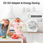 Portable Table fan, Window Fan, Small Box Fan - Image 4