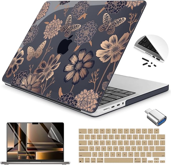 Teryeefi Case for for MacBook Pro 14 Inch M4 M3 M2 M1 by Teryeefi
