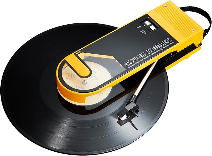 Audio-Technica AT-SB727-YL Portable Turntable - Image 3