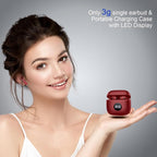 Wireless Earbuds, 40H Playback Mini Case IP7 Waterproof Sports Earphones - Image 5