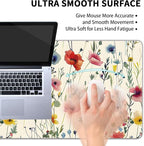 Wild Flowers Large Mouse Pad, Gaming Keyboard Desk Pad, Extended Mouse Mat - Image 5
