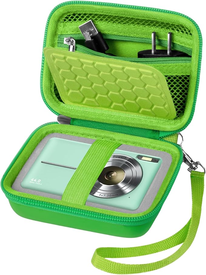 Carrying & Protective Case for Digital Camera, AbergBest 21 Mega Pixels 2.7" by COMECASE