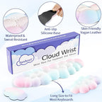 Cloud Wrist Rest Keyboard, Cloud Keyboard Wrist Pad Set - Image 5