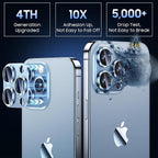 Uyiton for iPhone 13 Pro/iPhone 13 Pro Max Camera Lens Protector, Metal Ring - Image 3