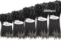 2000 PCS Zip Ties Assorted Sizes 4+6+8+10+12 Inch Self-locking Nylon Cable ties by MasiStranth