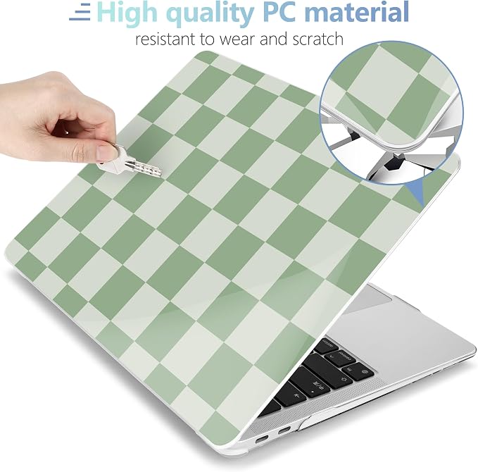 MEEgoodo for MacBook Air 13.3 inch Case 2021 2020 2019 2018 A2337 M1 A2179 A1932 - Image 3