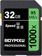 32GB Memory Card U3, BOYMXU Professional 1000 x Class 10 Card U3 Memory Card by BOYMXU