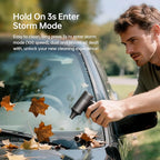 JISULIFE Portable Handheld Fan Ultra2, 9000mAh Max 25 Hrs, 5 IN 1, 100 Speed - Image 6