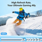 24” 2.5K 2560 * 1440 Portable Monitor 180Hz 120% sRGB USB-C HDMI Large Gaming - Image 4